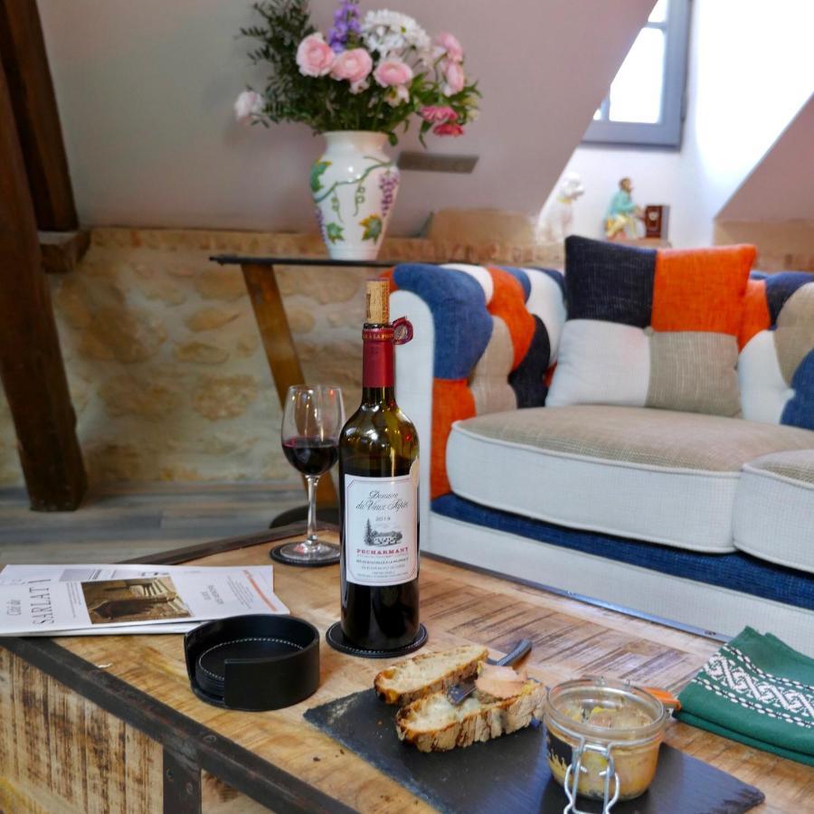 In Sarlat Luxury Rentals, Medieval Center - Loft Stella Matutina -2P-Ascenseur-Climatisation Eksteriør billede