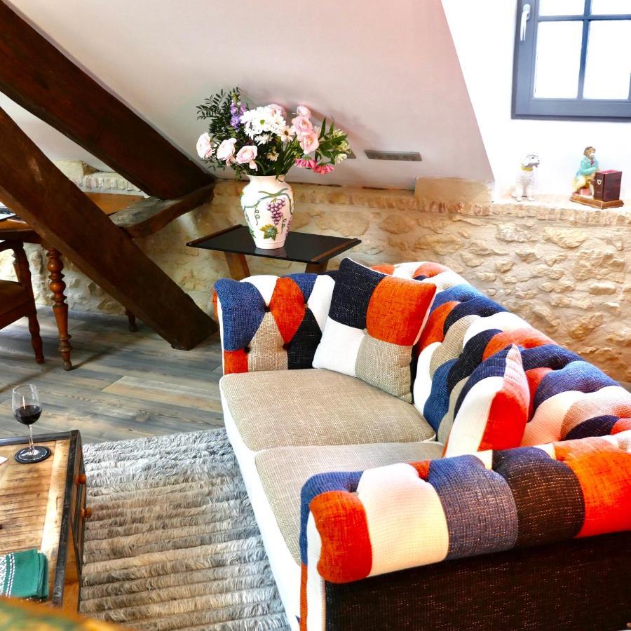 In Sarlat Luxury Rentals, Medieval Center - Loft Stella Matutina -2P-Ascenseur-Climatisation Eksteriør billede
